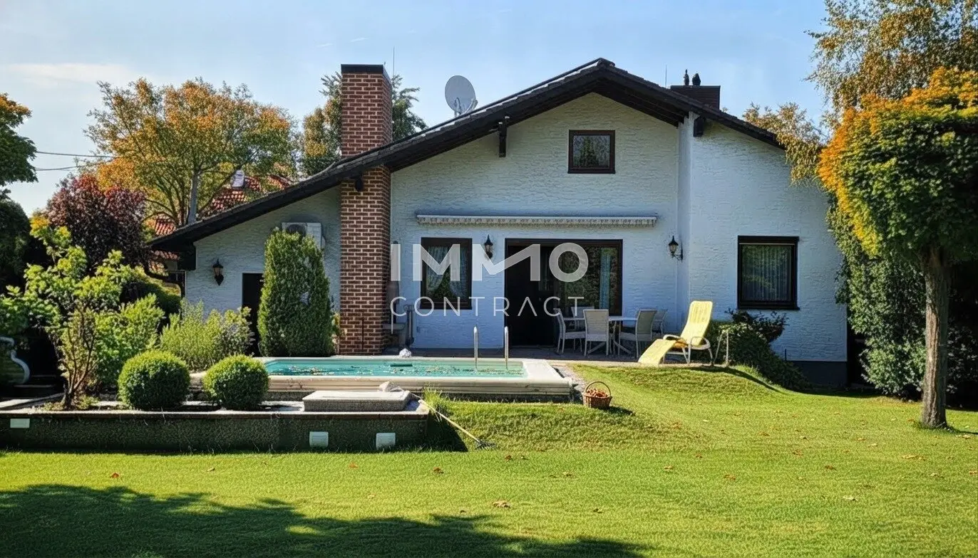 Gepflegter Bungalow in Baden mit Pool