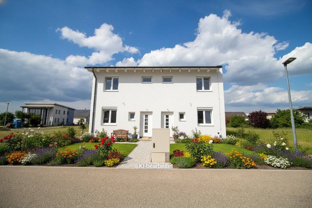Modern Semi-Detached House in Seyring with Garden and Terrace