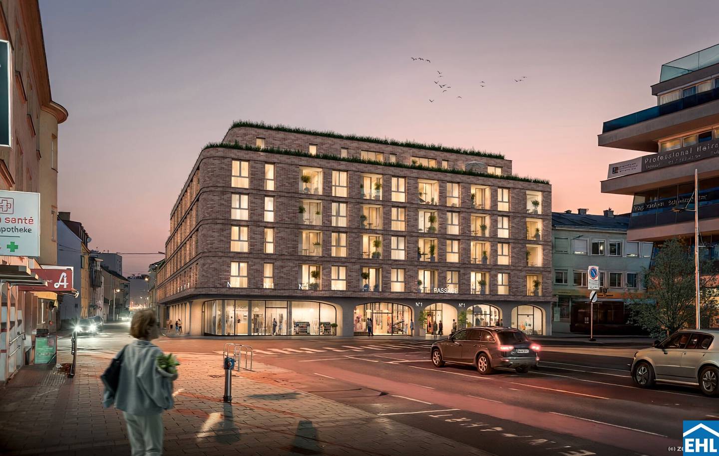 Neubauprojekt am Hauptplatz Schwechat