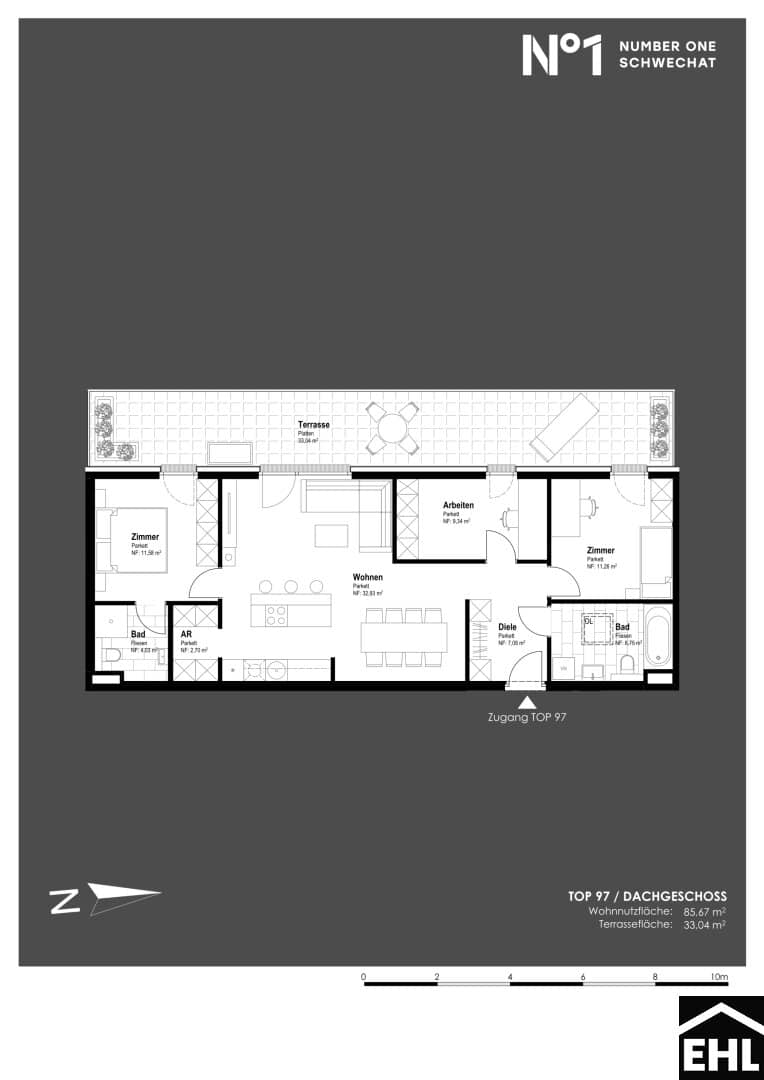 Apartment on Main Square new build West Terrace