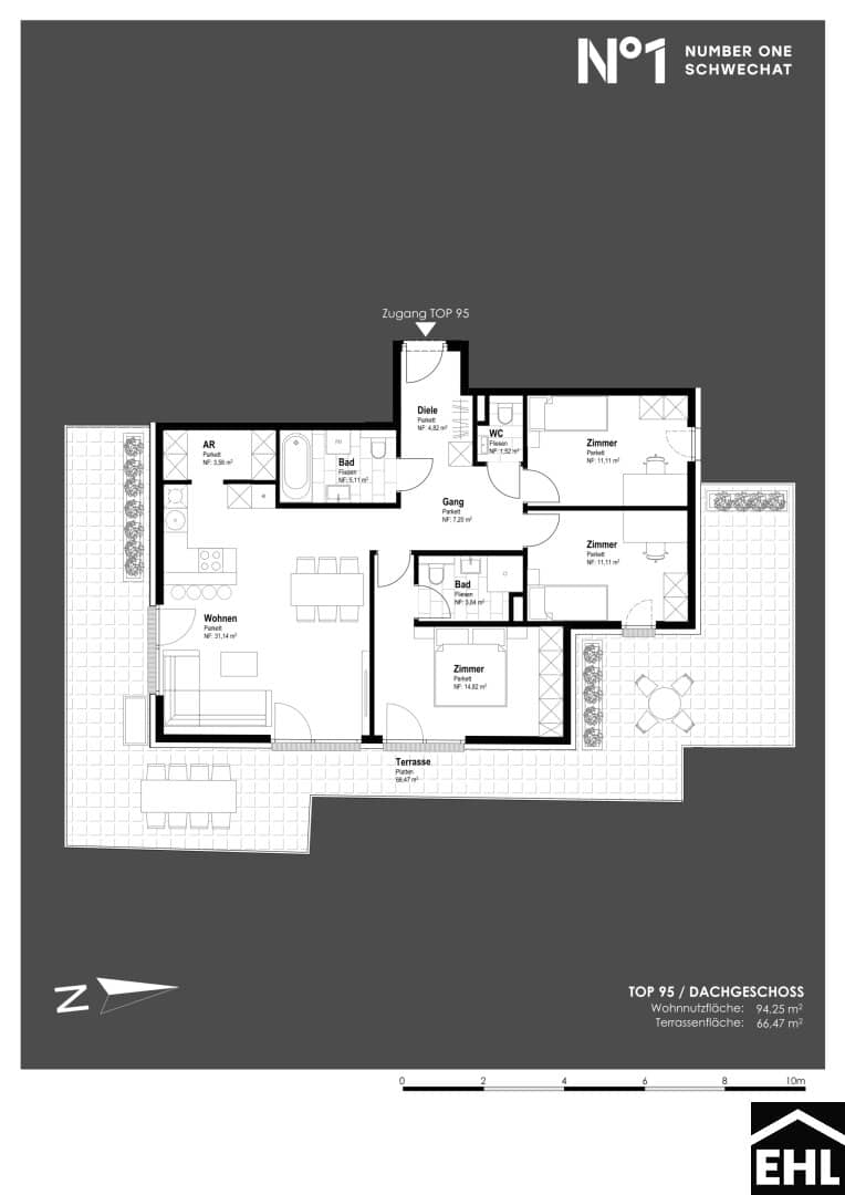 Wohnung am Hauptplatz Neubau Erstbezug
