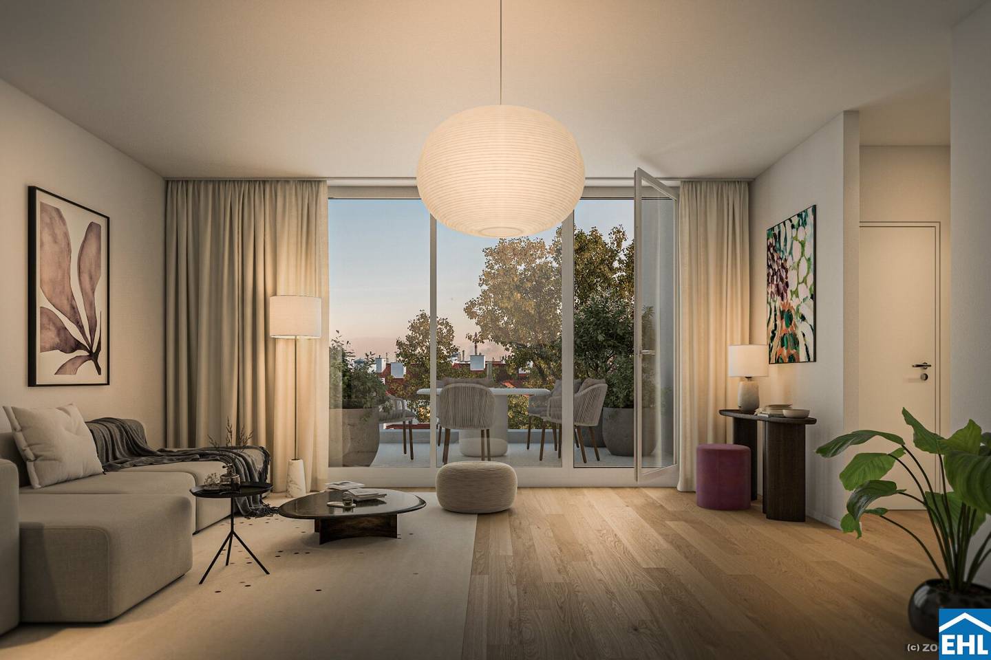 Wohnung Erstbezug am Hauptplatz mit Loggia