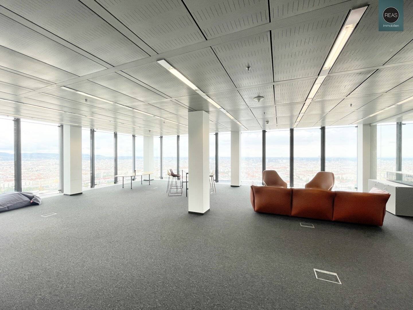 Büroflächen im Hochhaus Wienerberg