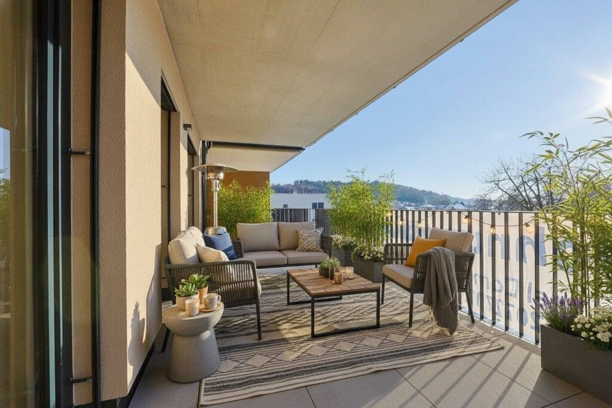 Neubauwohnung mit Südwestbalkon in ruhiger Lage