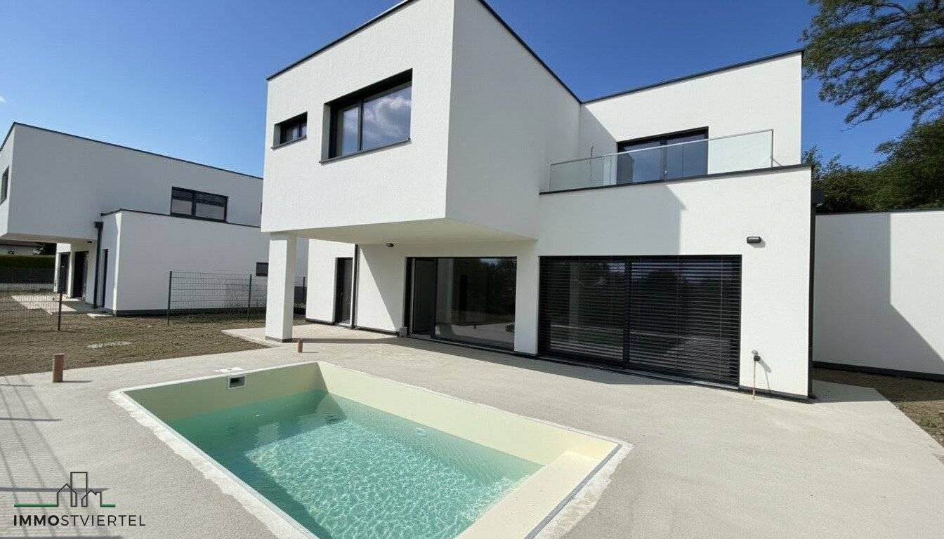 New Build Villa with Pool and Danube View