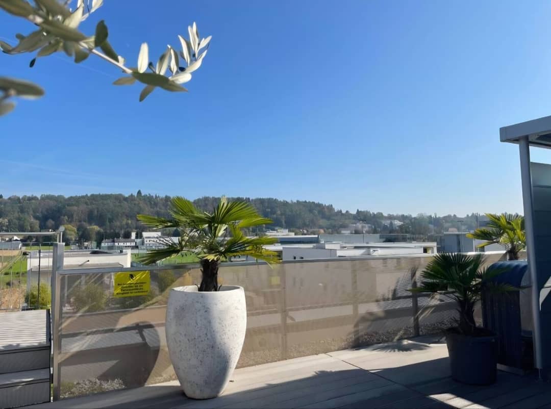Penthouse with roof terrace panorama 360 degree