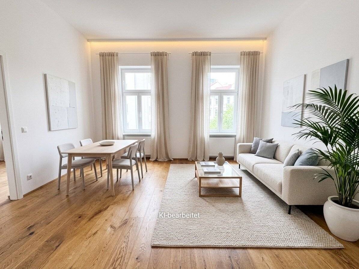 Bright 2,5 room apartment with lift and kitchen