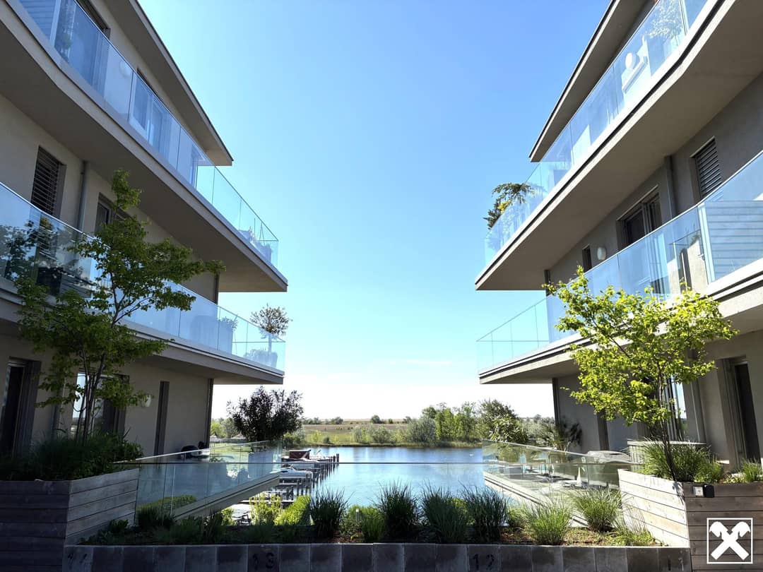 Wohnung direkt am Wasser Seeblick Terrasse