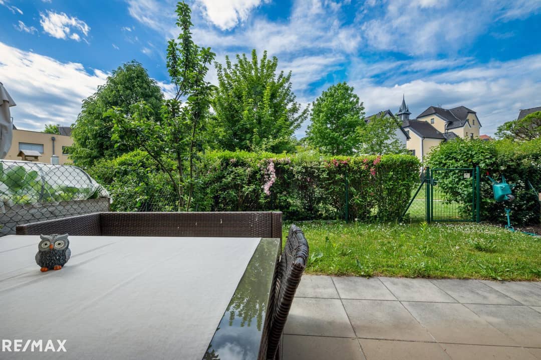 Wohnung mit privatem Garten und Terrasse in ruhiger Sackgasse