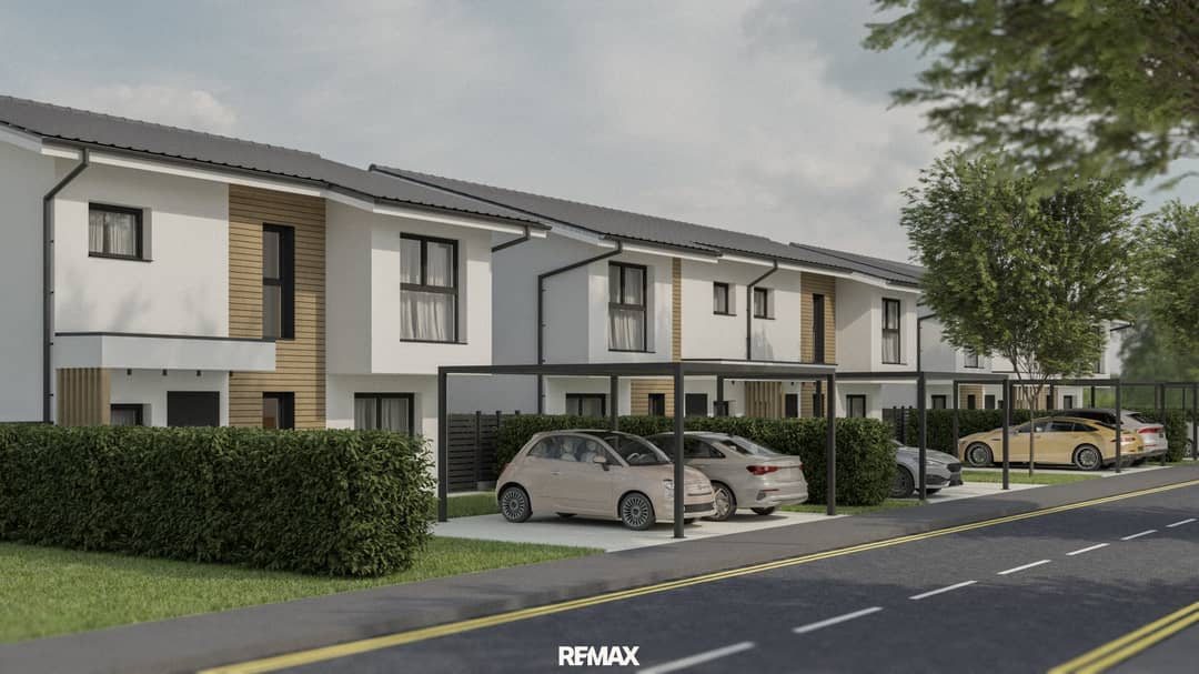 Modernes Haus mit 128 m² und Terrasse