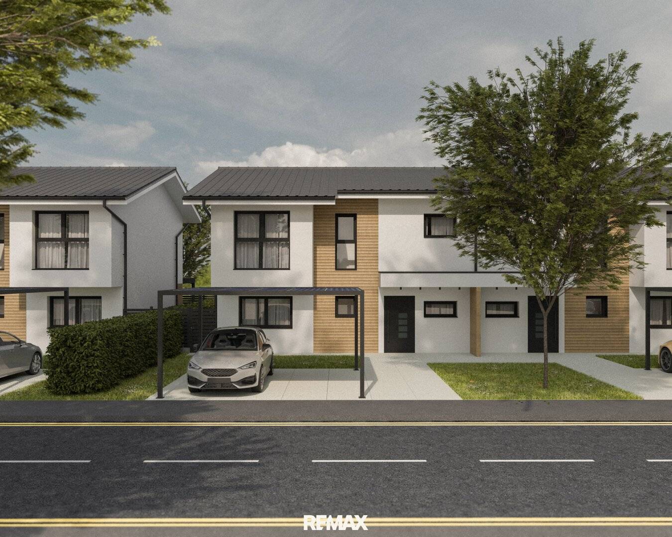 Modernes Haus mit 128 m² und Terrasse