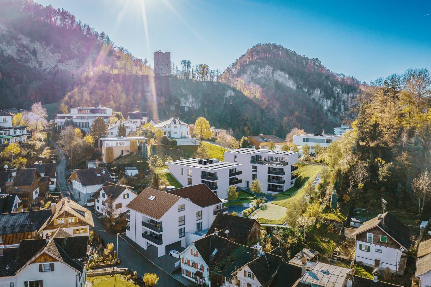Neubauwohnung mit Terrasse und Privatgarten