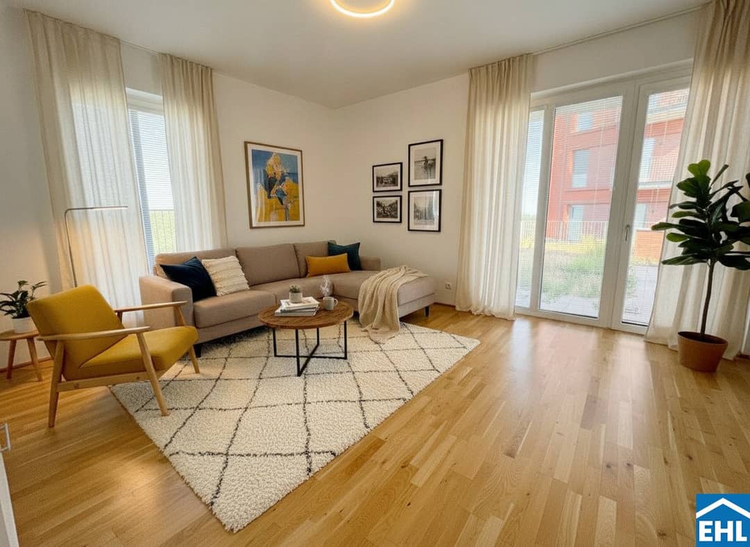 Dachgeschosswohnung mit großer Terrasse am Donaukanal