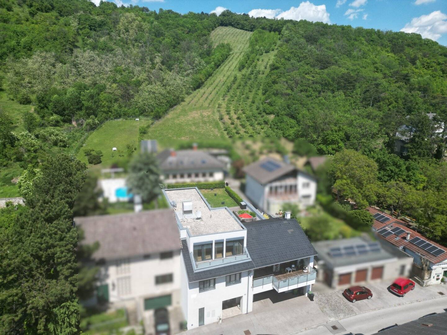 Langenzersdorf - Kellergasse (bergseitig): Traumhaftes Einfamilienhaus am Fuße des Bisambergs