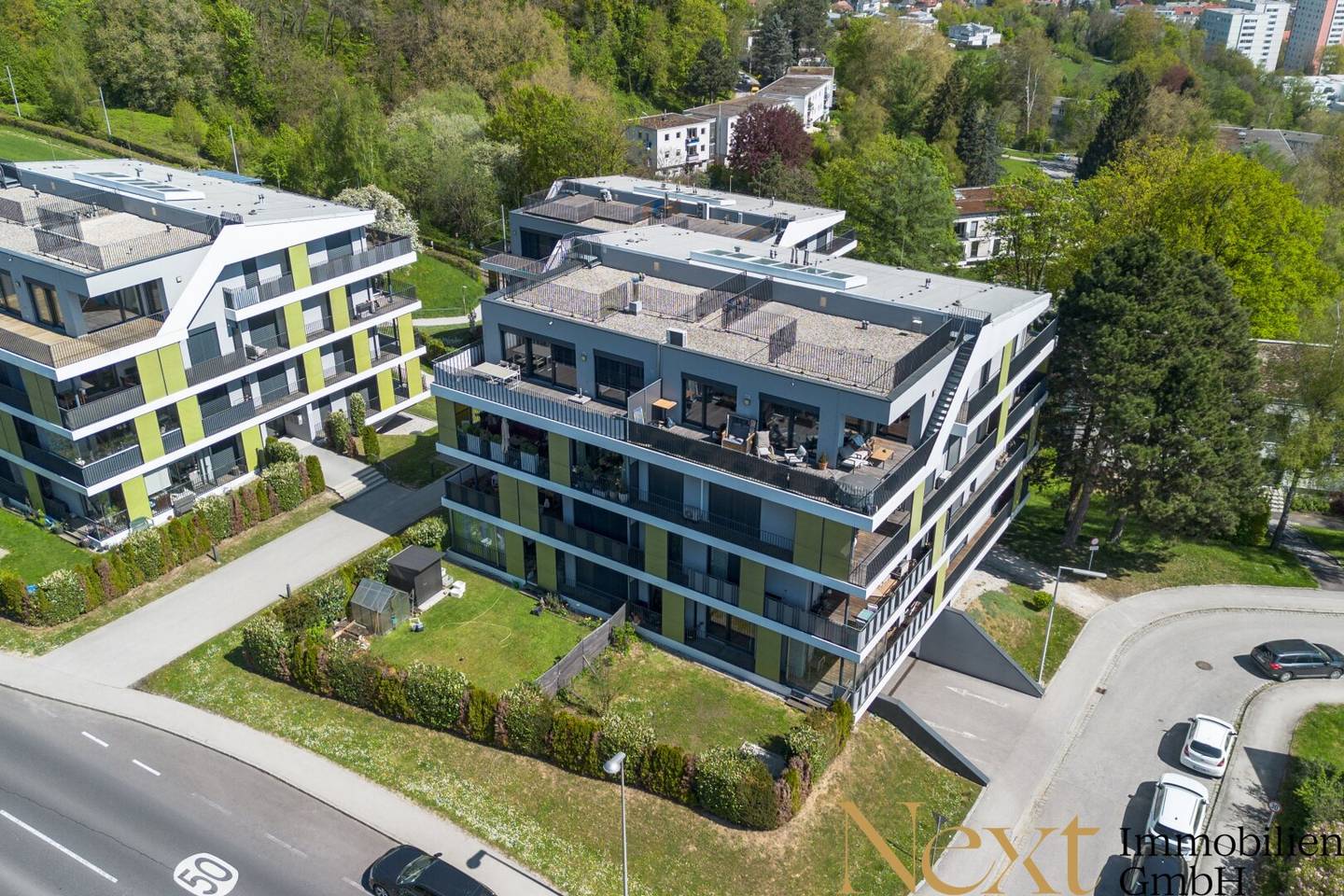 Wohnung Pöstlingberg Balkon Tiefgaragenplatz