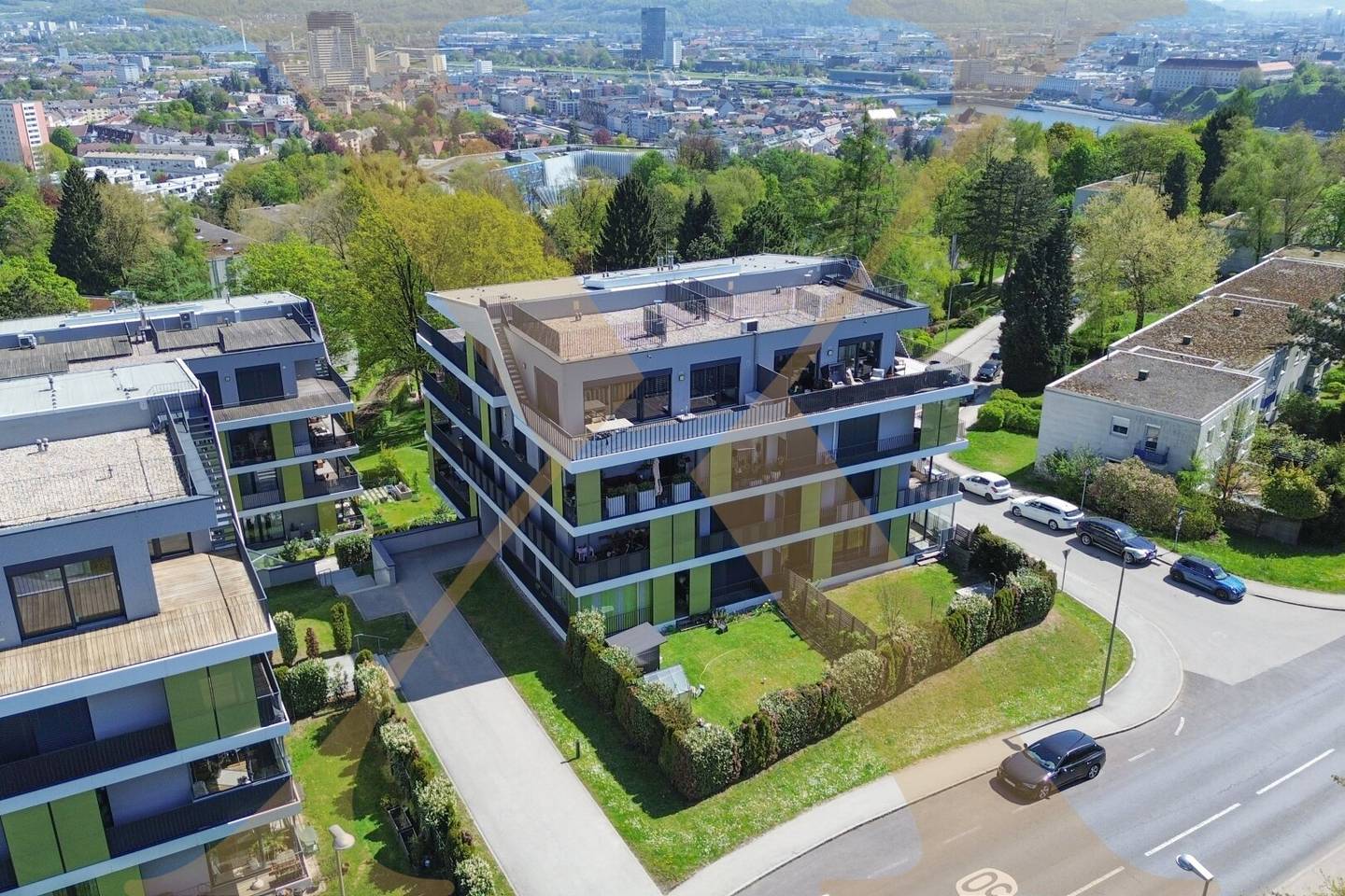 Wohnung Pöstlingberg Balkon Tiefgaragenplatz