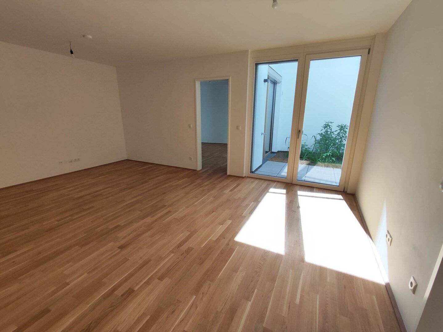 Quiet garden apartment New build 3-room first occupancy with terrace Top 2/2