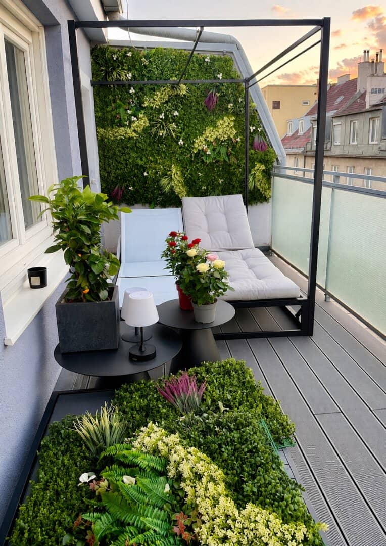 Dachgeschosswohnung mit zwei Terrassen und Lift