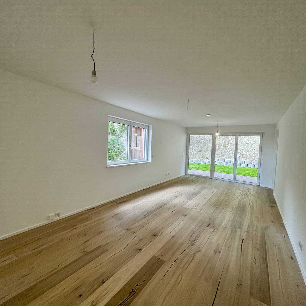 2-Zimmer-Wohnung mit Terrasse und Garten