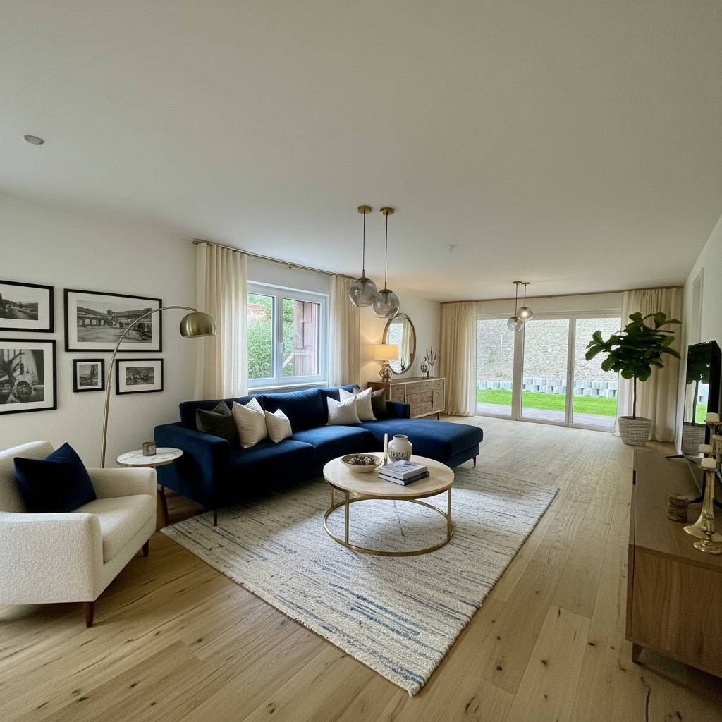2-Zimmer-Wohnung mit Terrasse und Garten