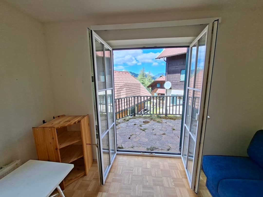 Wohnung nahe der Skipiste mit Terrasse