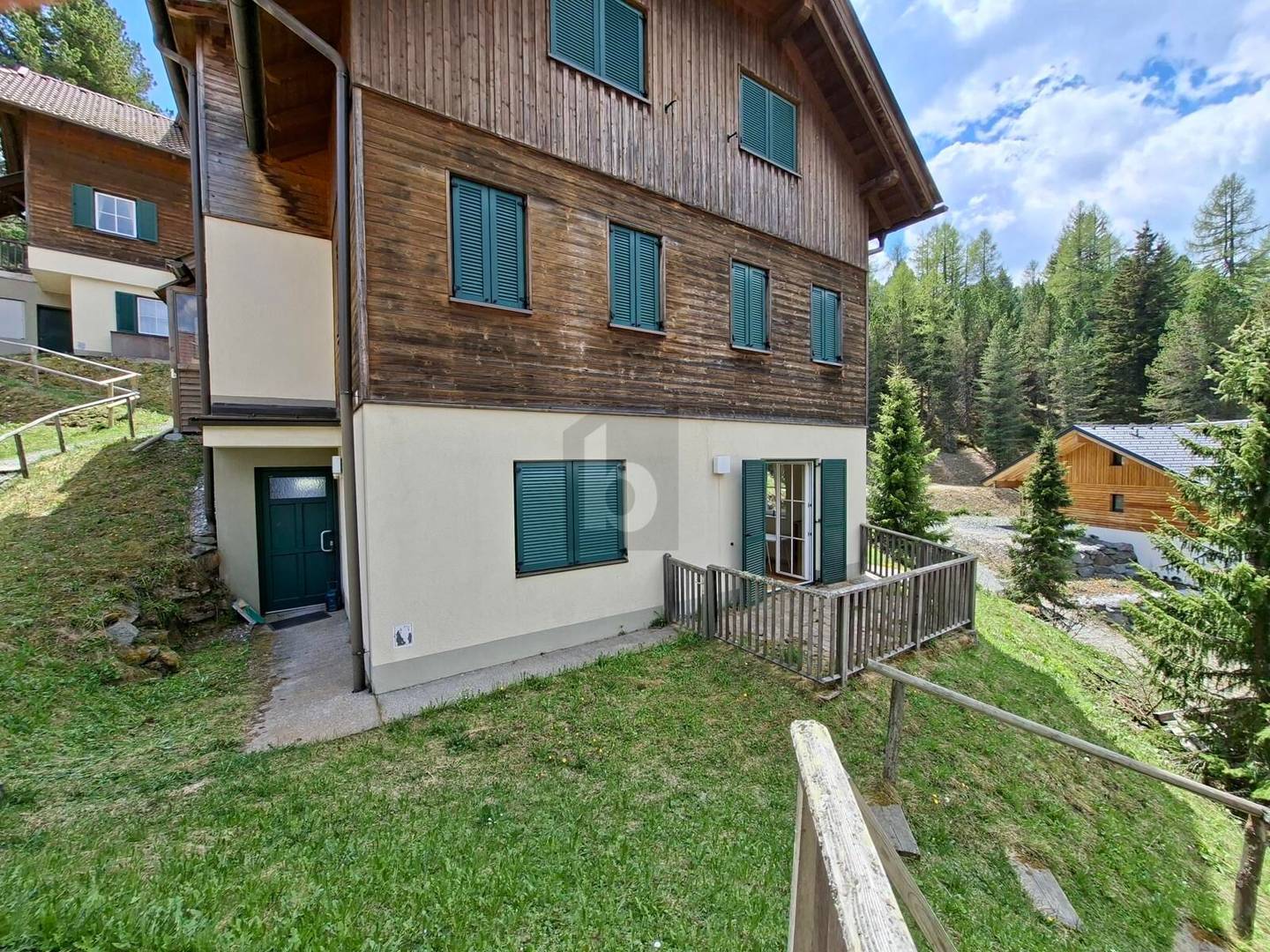 Gemütliche Erdgeschosswohnung nahe Skipiste mit Terrasse