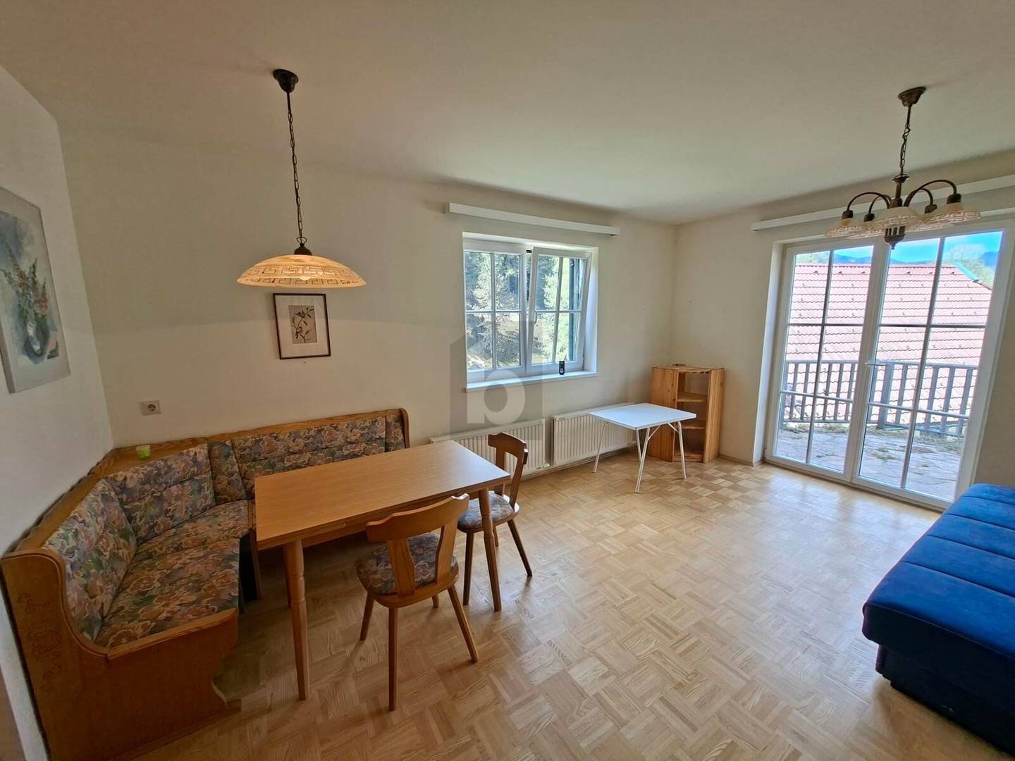 Gemütliche Erdgeschosswohnung nahe Skipiste mit Terrasse