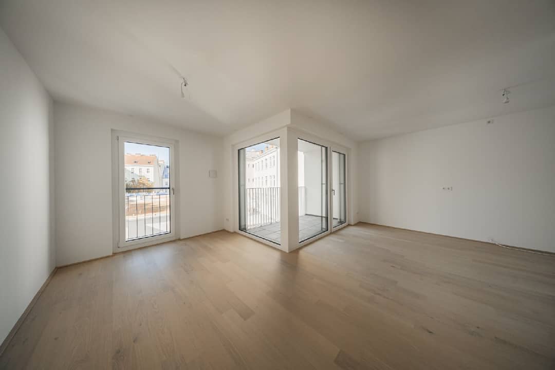 Neubauwohnung mit Loggia und Weitblick