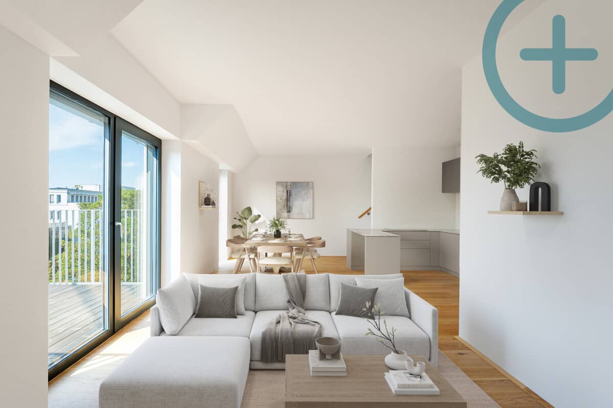 Attic apartment brand new with two terraces
