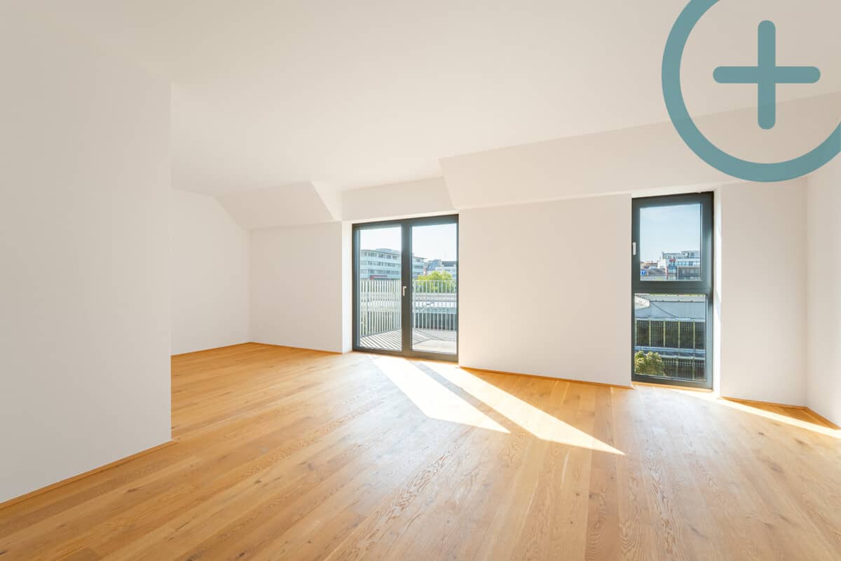 Attic apartment brand new with two terraces