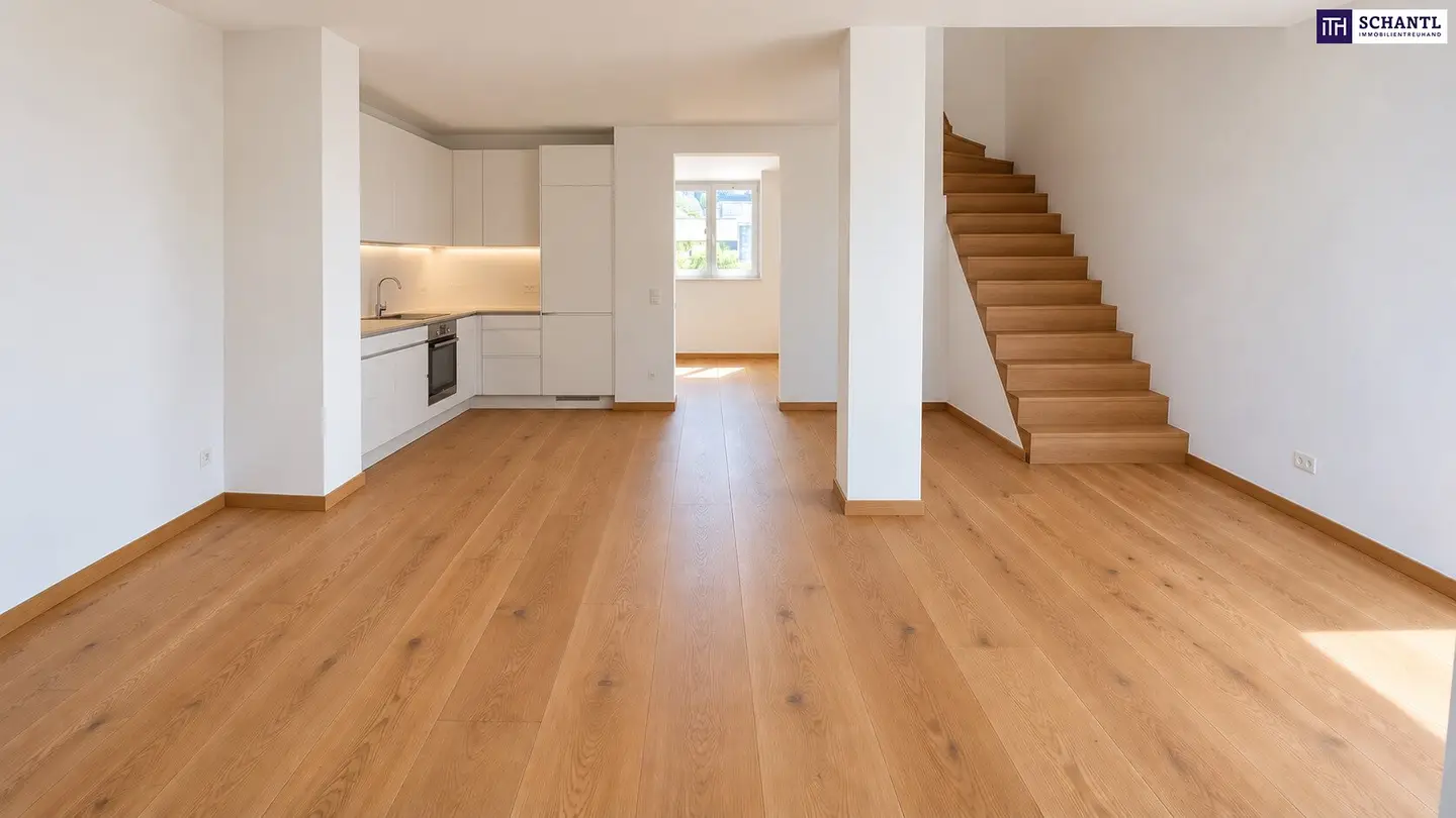 Dachgeschosswohnung central location with underfloor heating