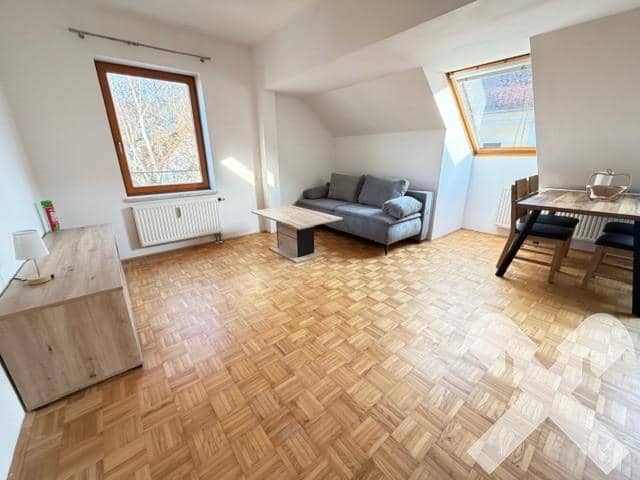 Renovated attic apartment immediately available