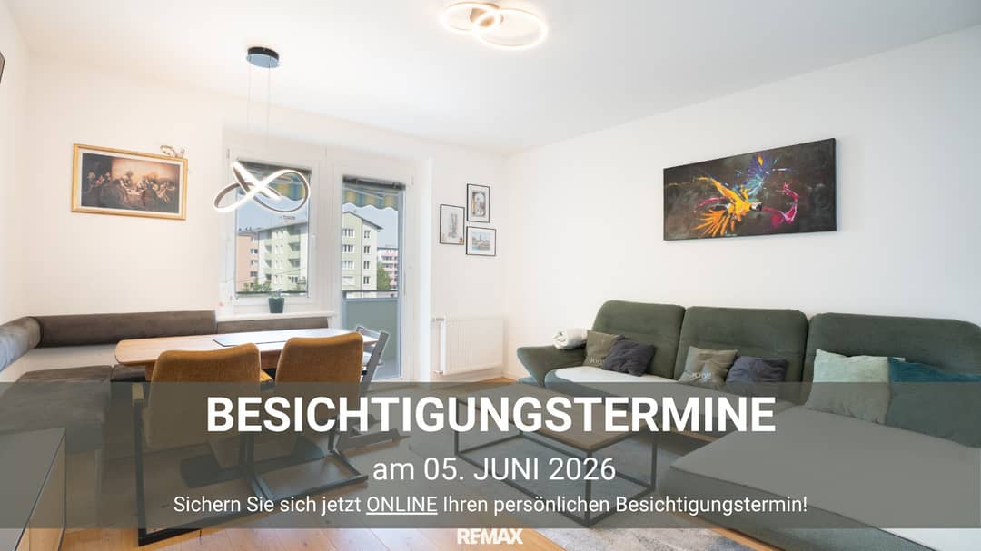 Frisch sanierte 3-Zimmer-Wohnung mit Balkon
