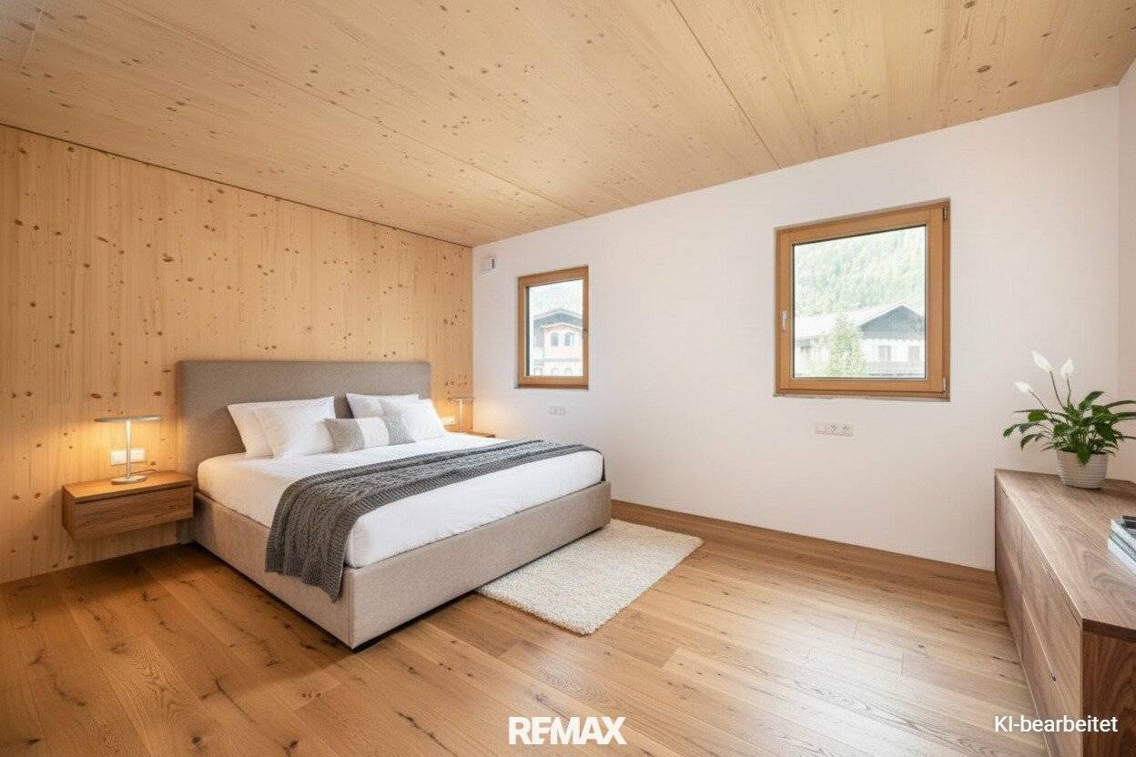 Wohnung Neubau Erstbezug Massivholzbau Balkon