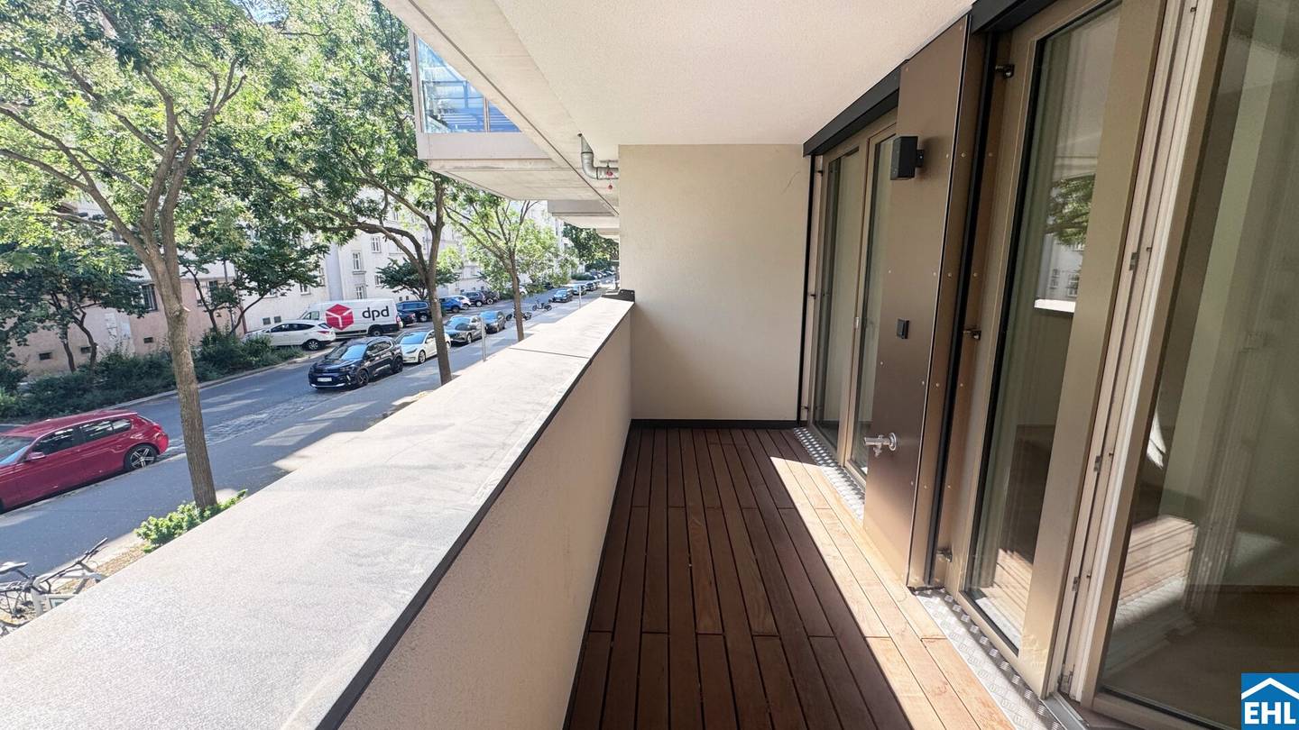 Wohnung im Alsergrund Anlegerwohnung Loggia