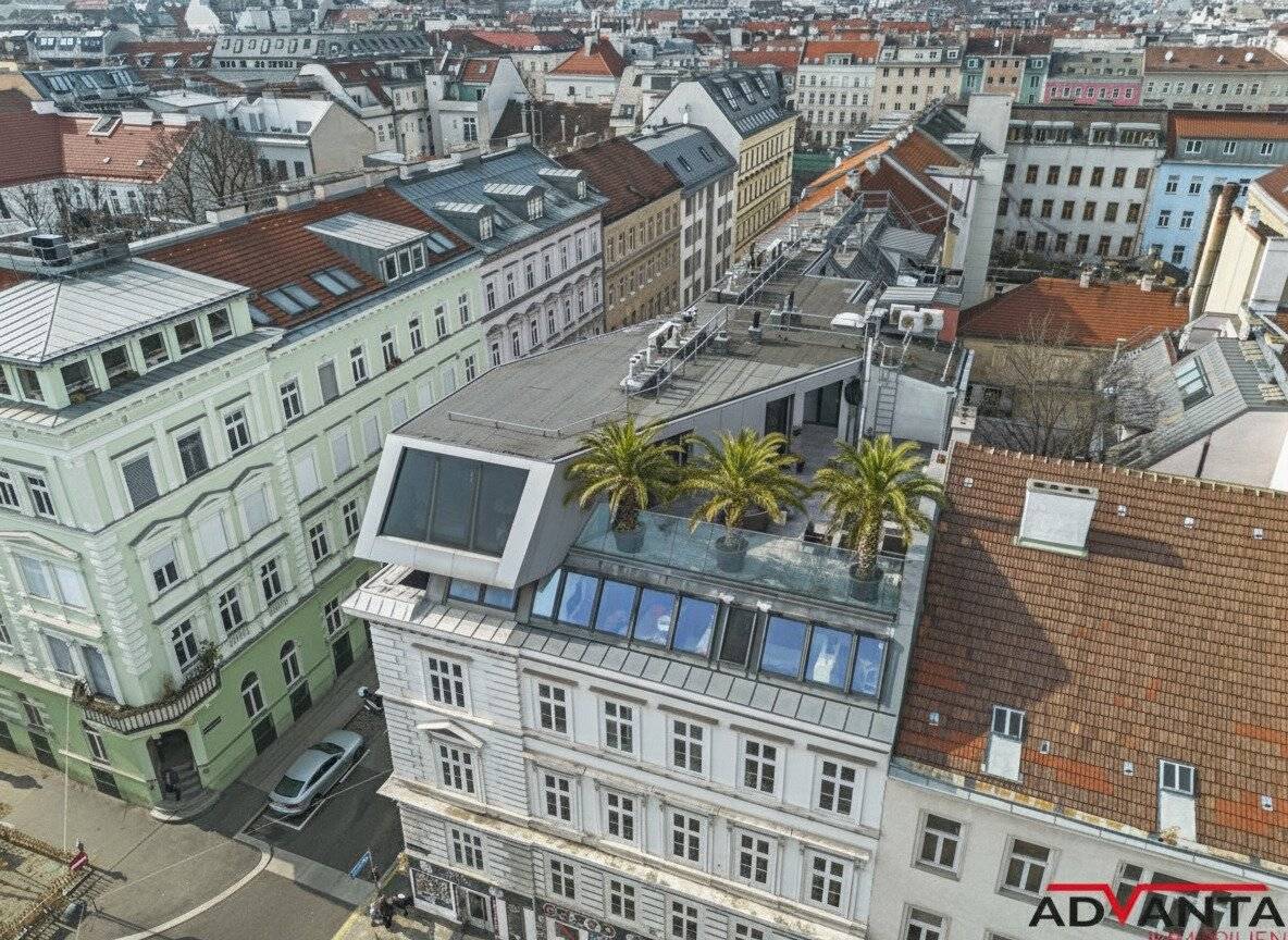Penthouse im Yppenviertel mit großer Dachterrasse