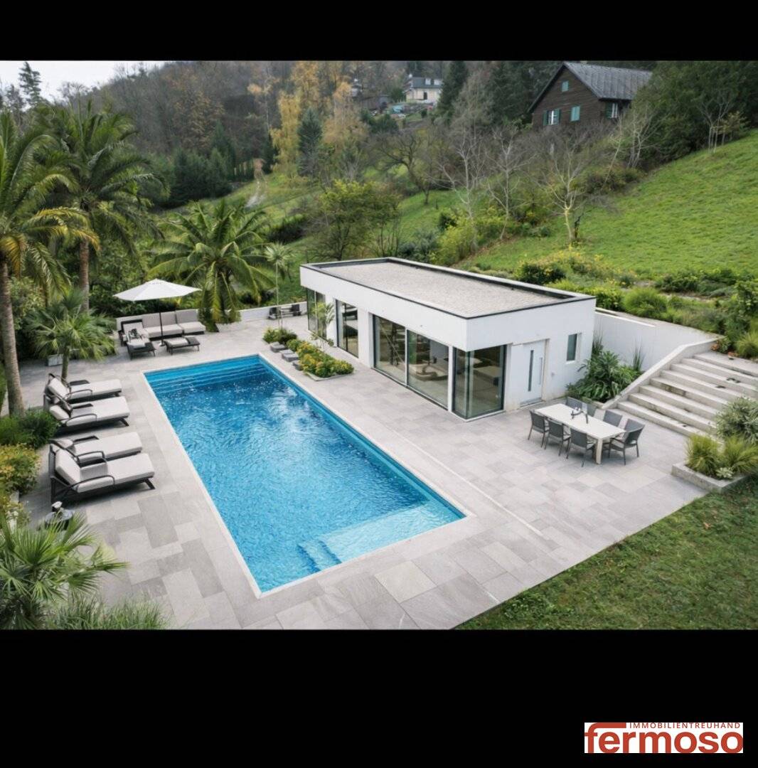 Two Row Houses with Pool on 1130 m²