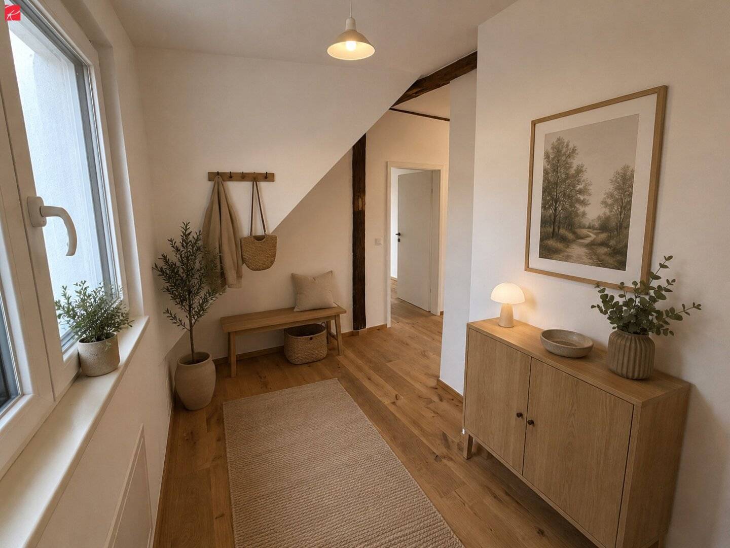 Neubau-Maisonette mit Schlossblick