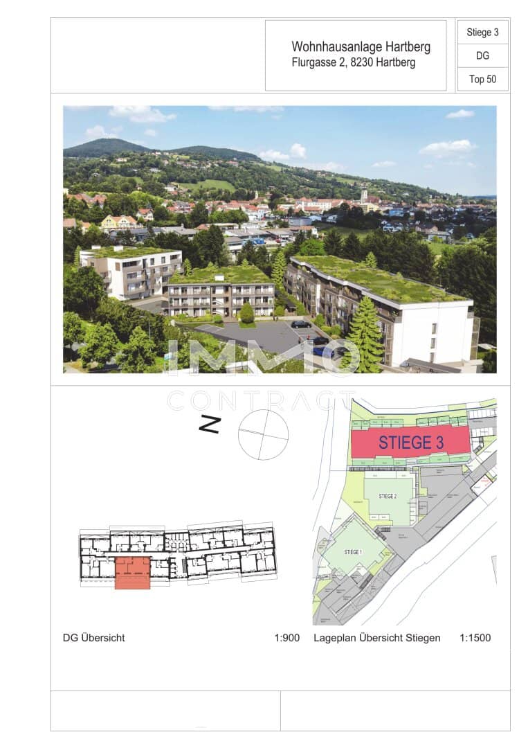 Newly built apartment with terrace and parking