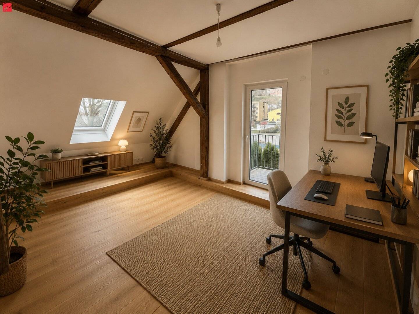 Lichtdurchflutete Maisonette in Graz