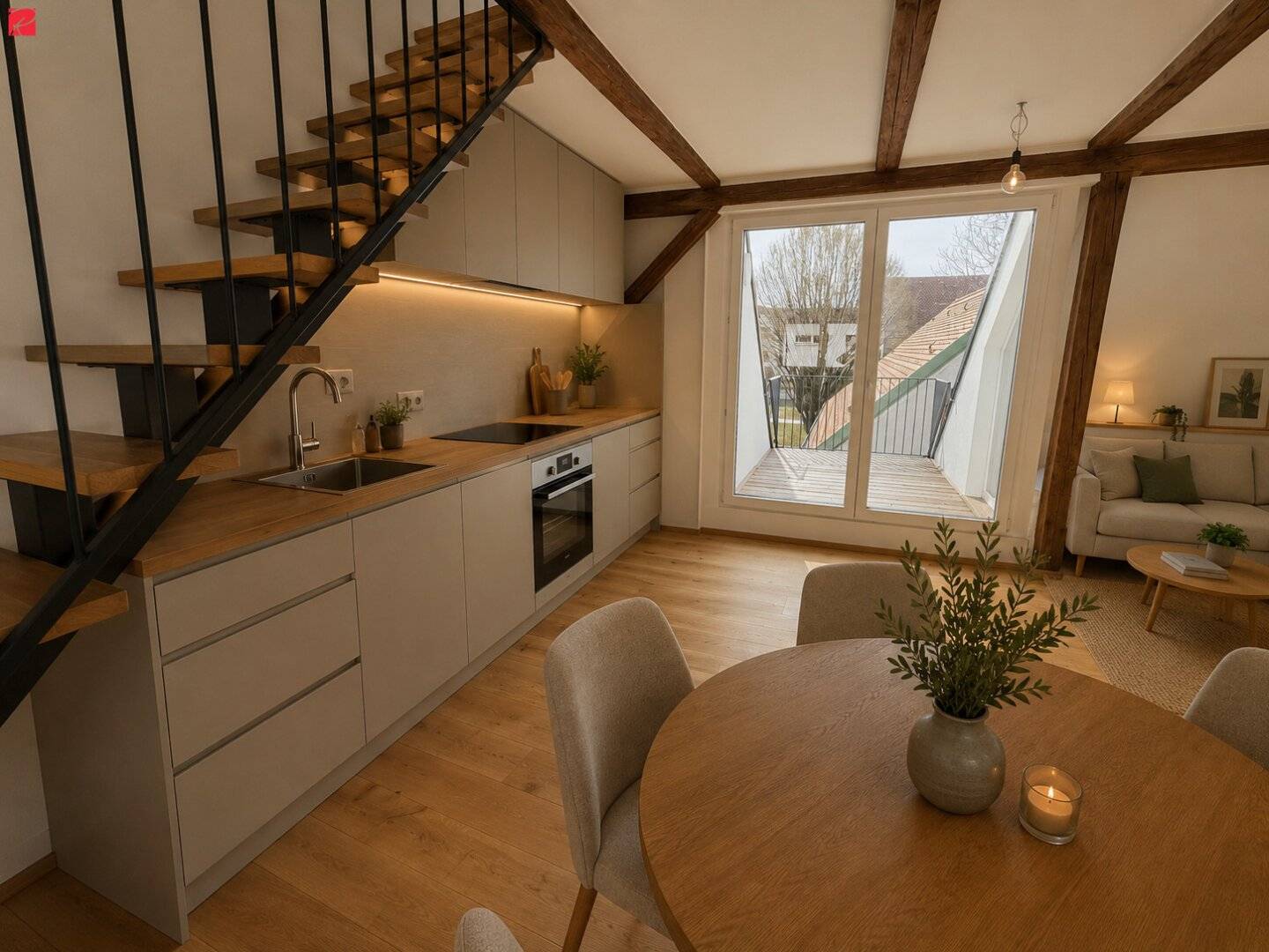 Lichtdurchflutete Maisonette in Graz