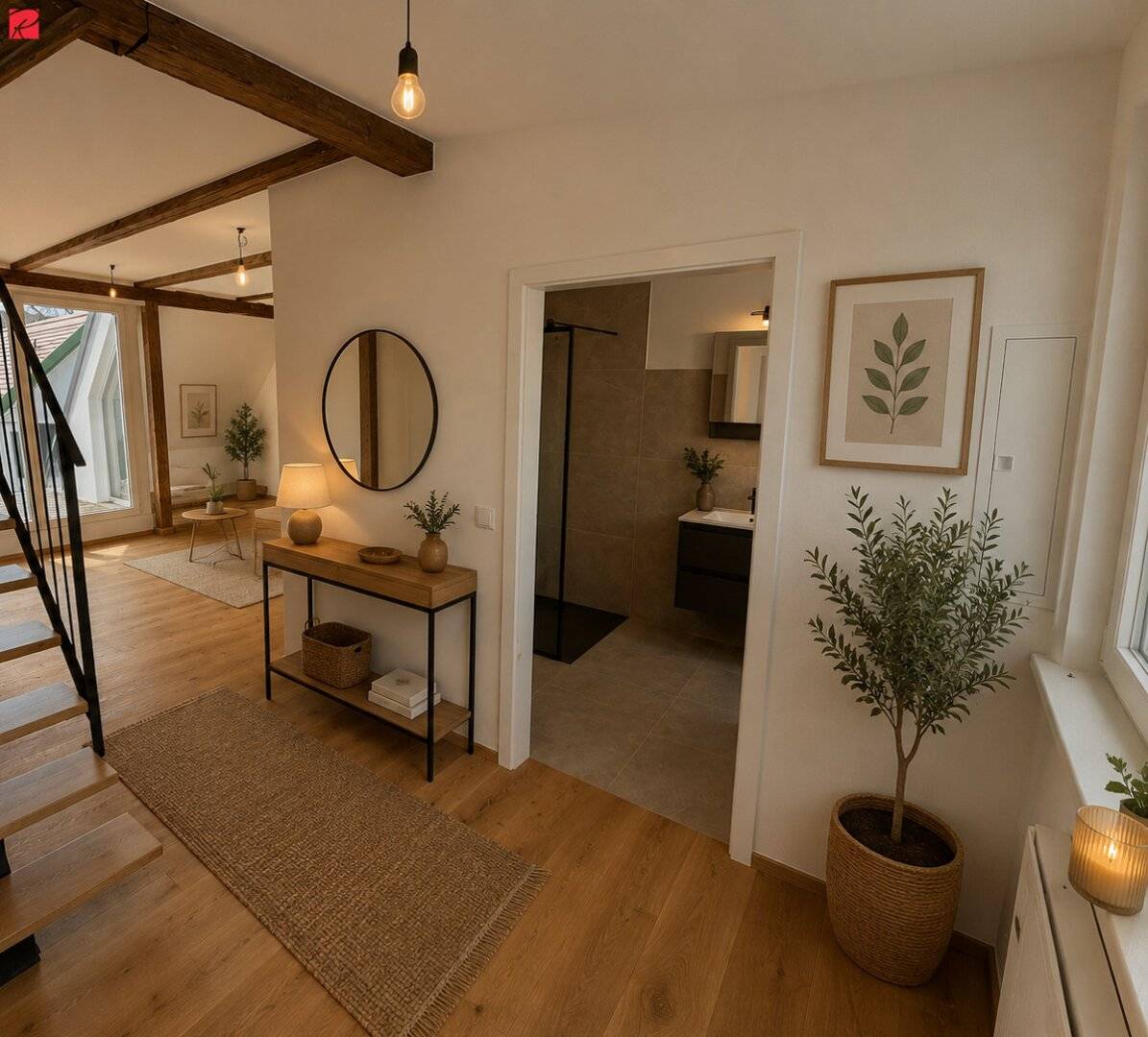 Lichtdurchflutete Maisonette in Graz