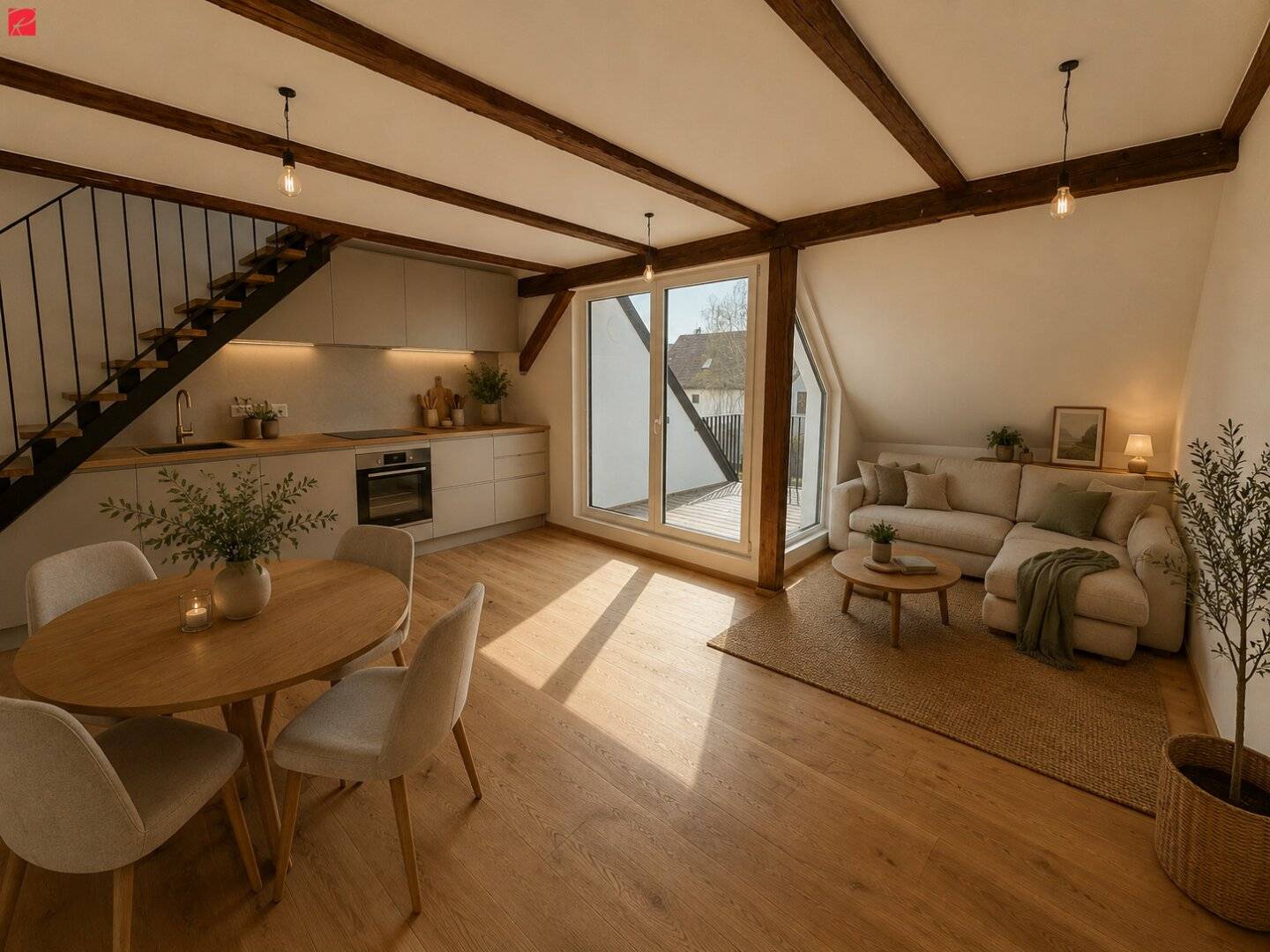 Lichtdurchflutete Maisonette in Graz