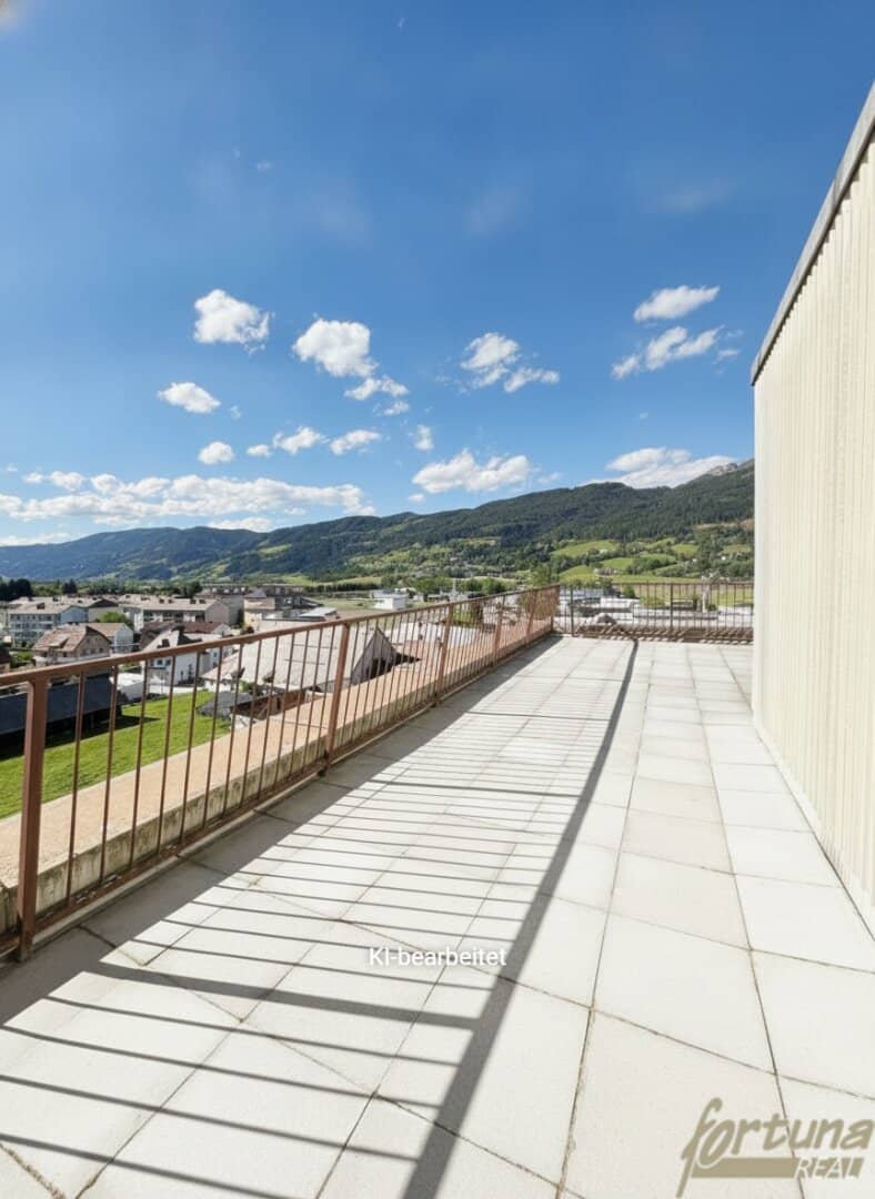 Wohnung mit Bergblick in Trieben