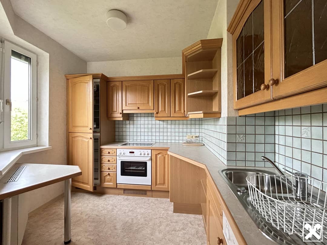 Wohnung Grünlage Loggia Blick auf Weinberge
