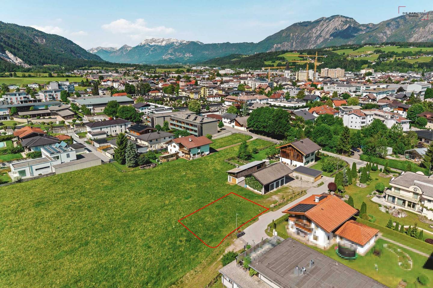 Baugrundstück 583 m² in Wörgl