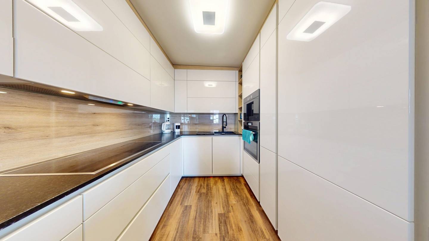 Wohnung Loggia barrierefrei offene Küche