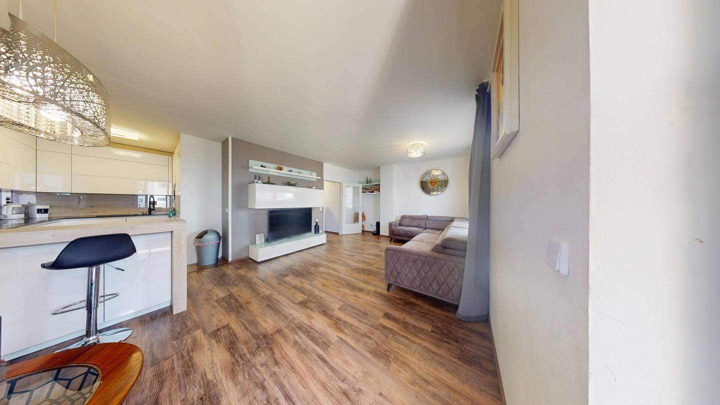 Wohnung Loggia barrierefrei offene Küche