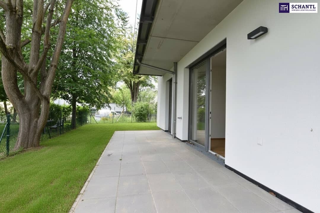 Newly built apartment with private garden