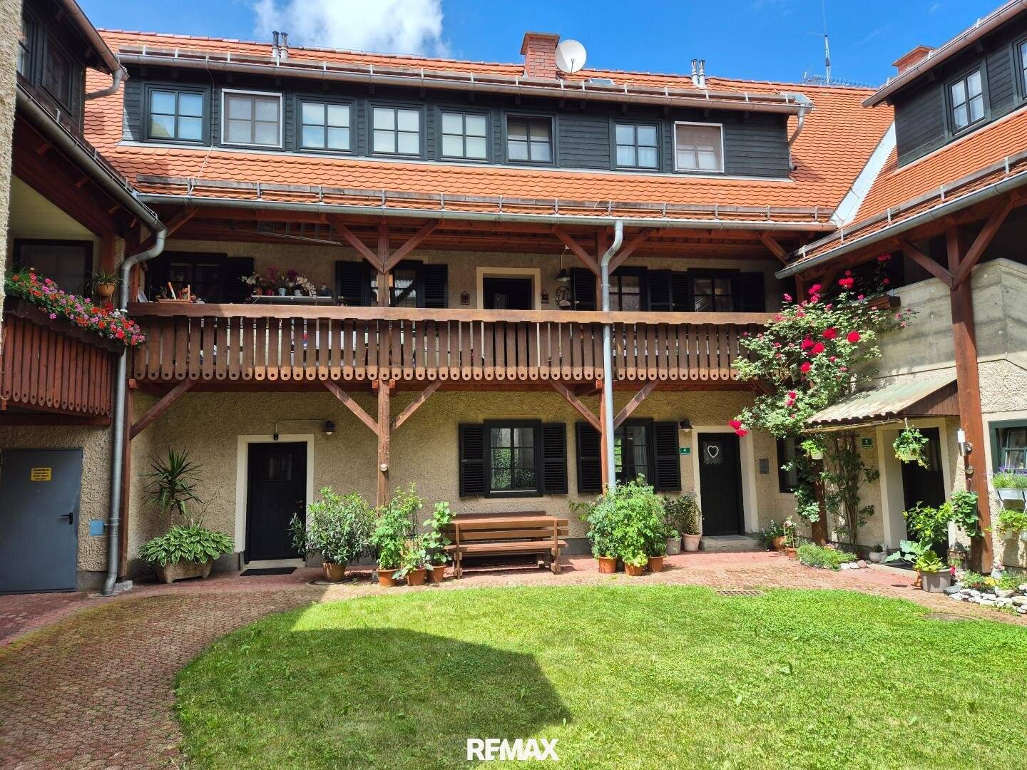 Erdgeschosswohnung mit Innenhof in Teufenbach